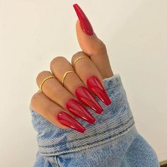 Gorgeous red nails