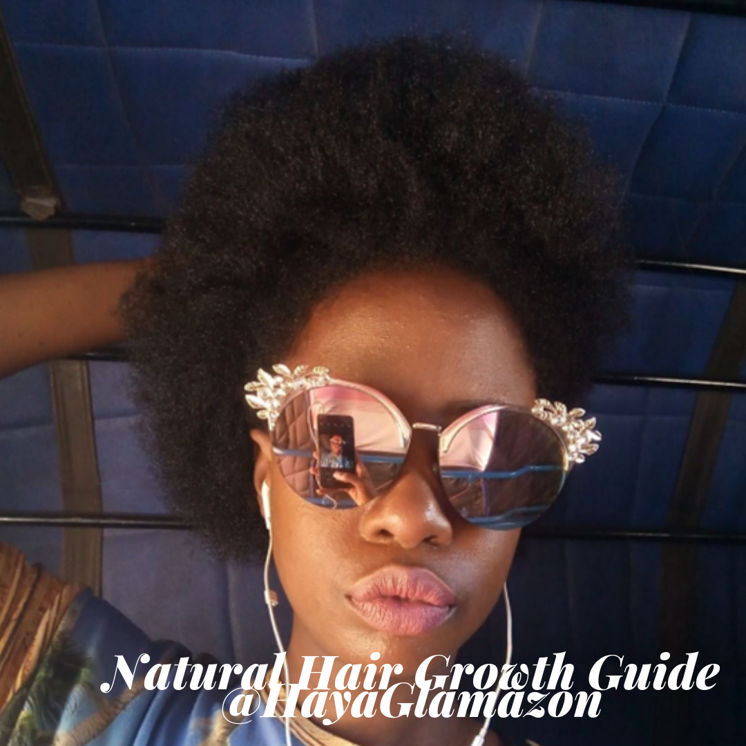 Natural hair growth pic
