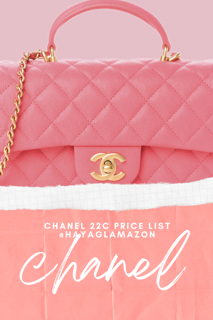 Chanel 22C Price List – All prices for new handbags from Chanel 22C ...