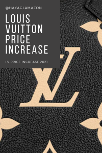 lv price increase 2021