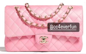 chanel 23s pink classic